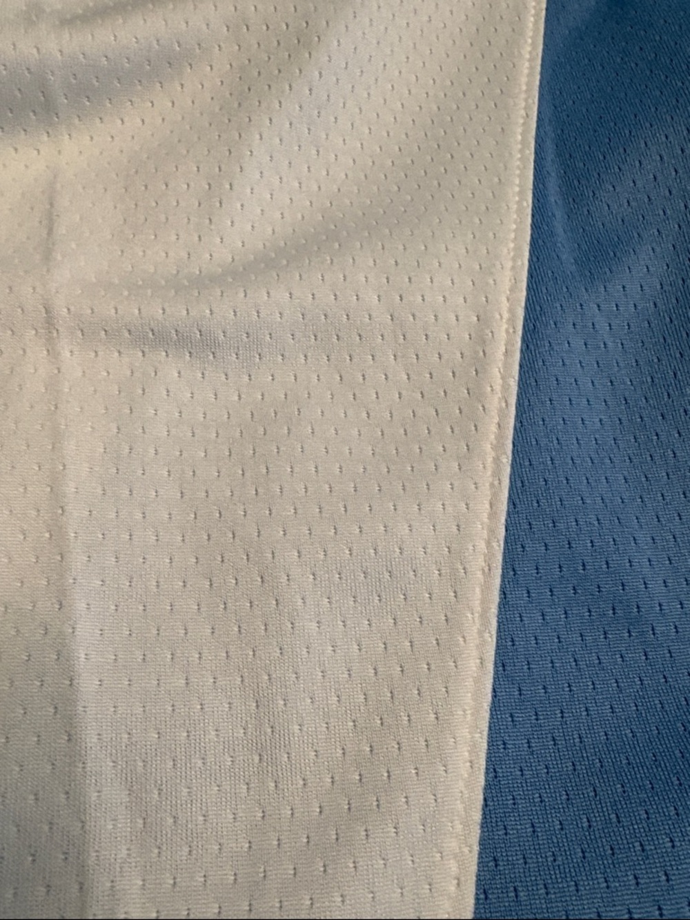 Air Jordan men’s White & NC Blue Tarheel Basketball Dri-fit shorts Size M - Picture 6 of 9